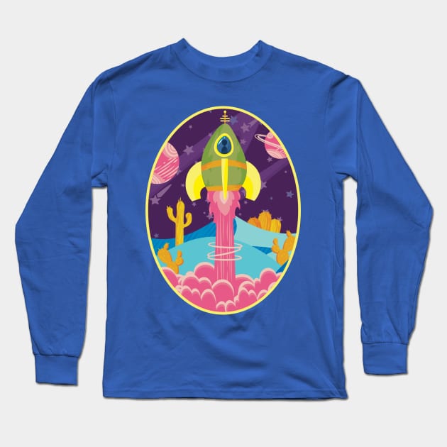 Launch Site Long Sleeve T-Shirt by Desdymona